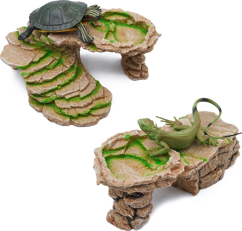 Schildkröten Aufenthaltsaccessoires - Aquarien Dekoration - Schildkröte - Dekoration - Schildkröten Aufenthalt - Zubehör Schildkröte
