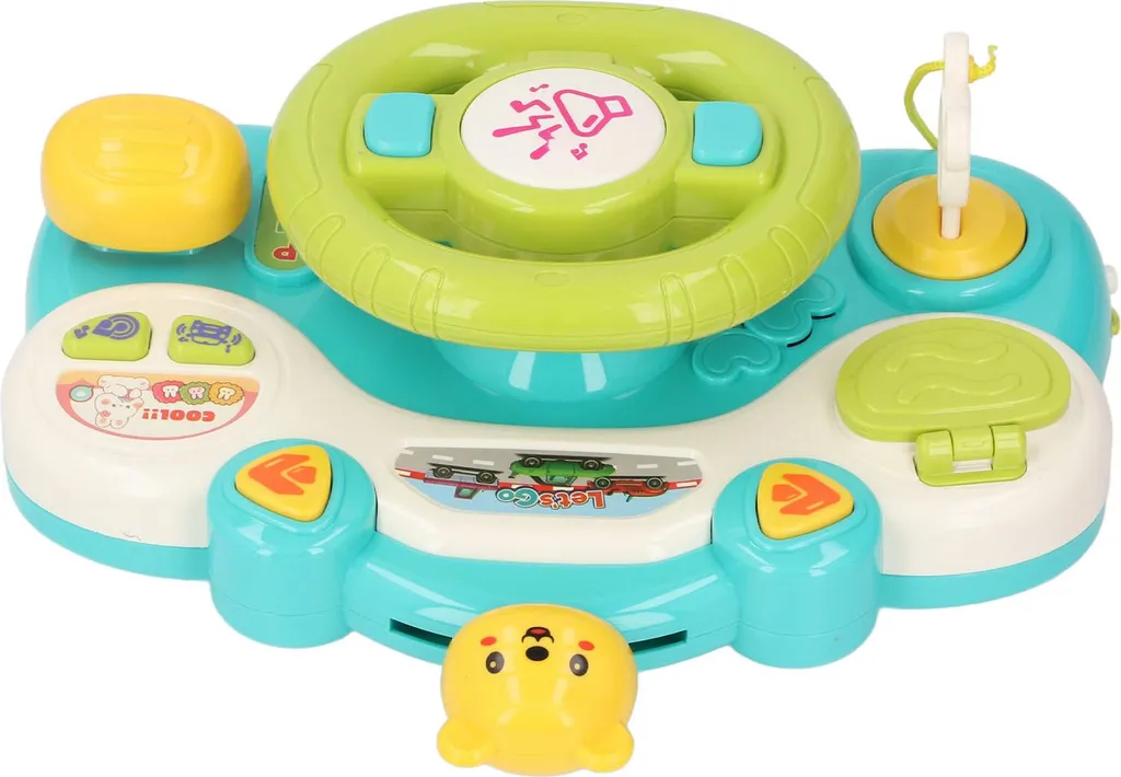 Volant Bébé Anti-Ennui : Conduite Musicale et Apprentissage Sensoriel Ours