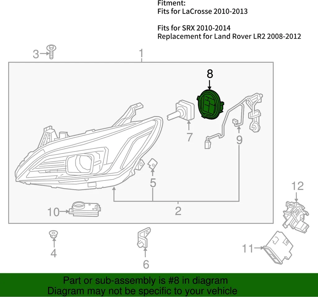 Réparer Phare Xénon Land Rover LR2 avec le Ballast 26208457 Robuste