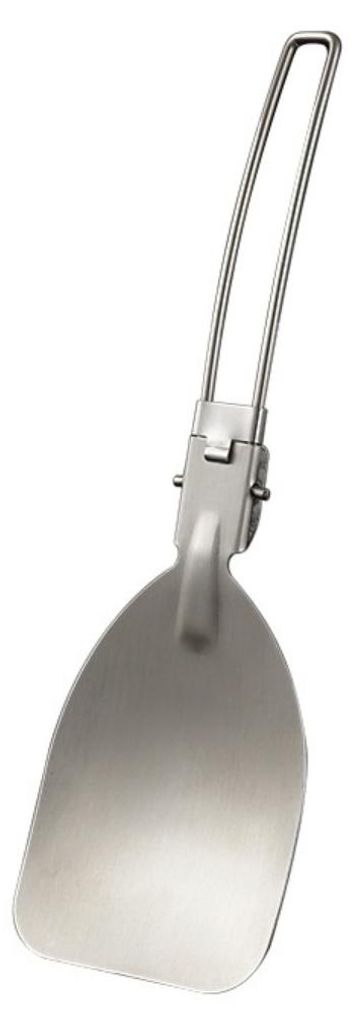 INF 304 Edelstahl Klapp-Spatel 21,5 cm faltbar Camping BBQ Kochutensil