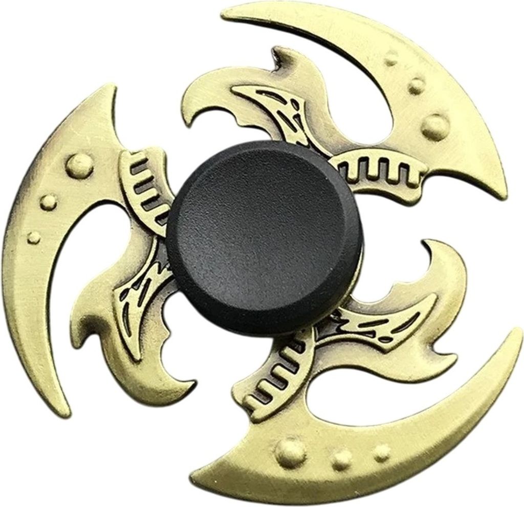 Spinner Golden - Typ1: Der perfekte Fidget Spinner für Produktbild 