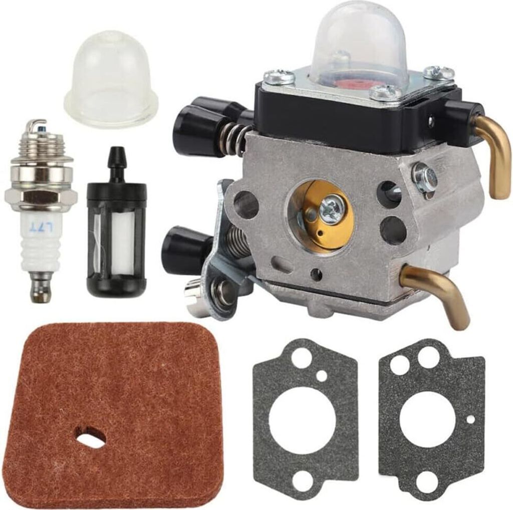 Vergaser Vergaser Kit passend für S HS45 Heckenschere FS38 FC55 FS310 für C1Q-S169B Gartengeräte-Teile-Sets Ersatzteile STIHL FS45C FS45L FS55 C...