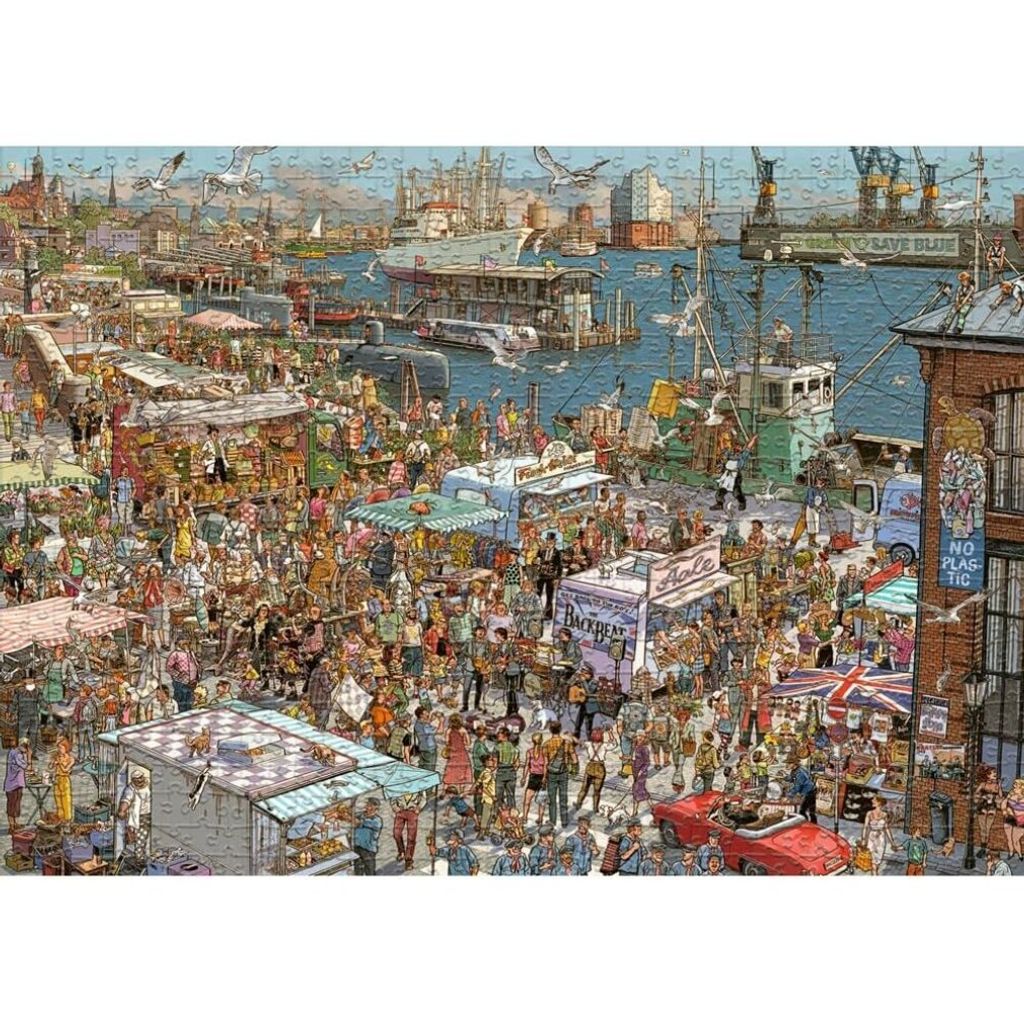 Puzzle di pesce fresco 2000 pezzi Immagine del prodotto 