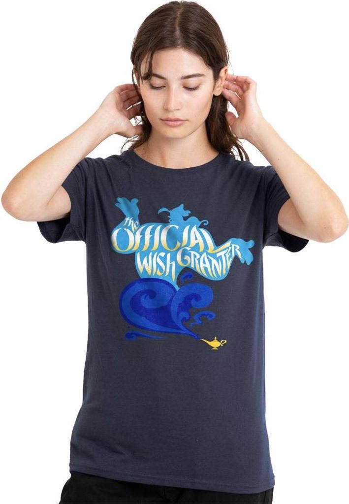 Aladdin - "Official Wish Granter" T-Shirt für Damen TV25301 (XL) (Marineblau)