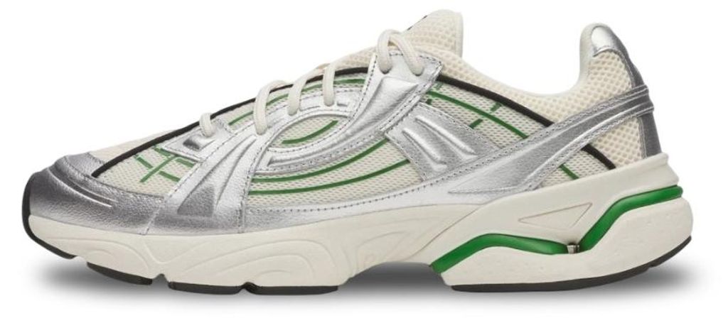 Under Armour Sola Stone Metallic Silver Team Kelly Green - Produktbild 