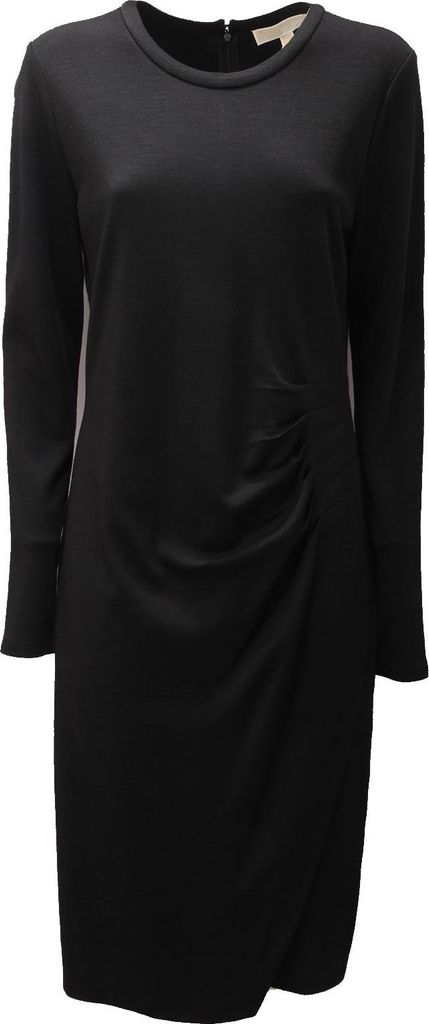 9203AD abito donna MICHAEL KORS schwarz Viskose/Wolle Kleid Frauen