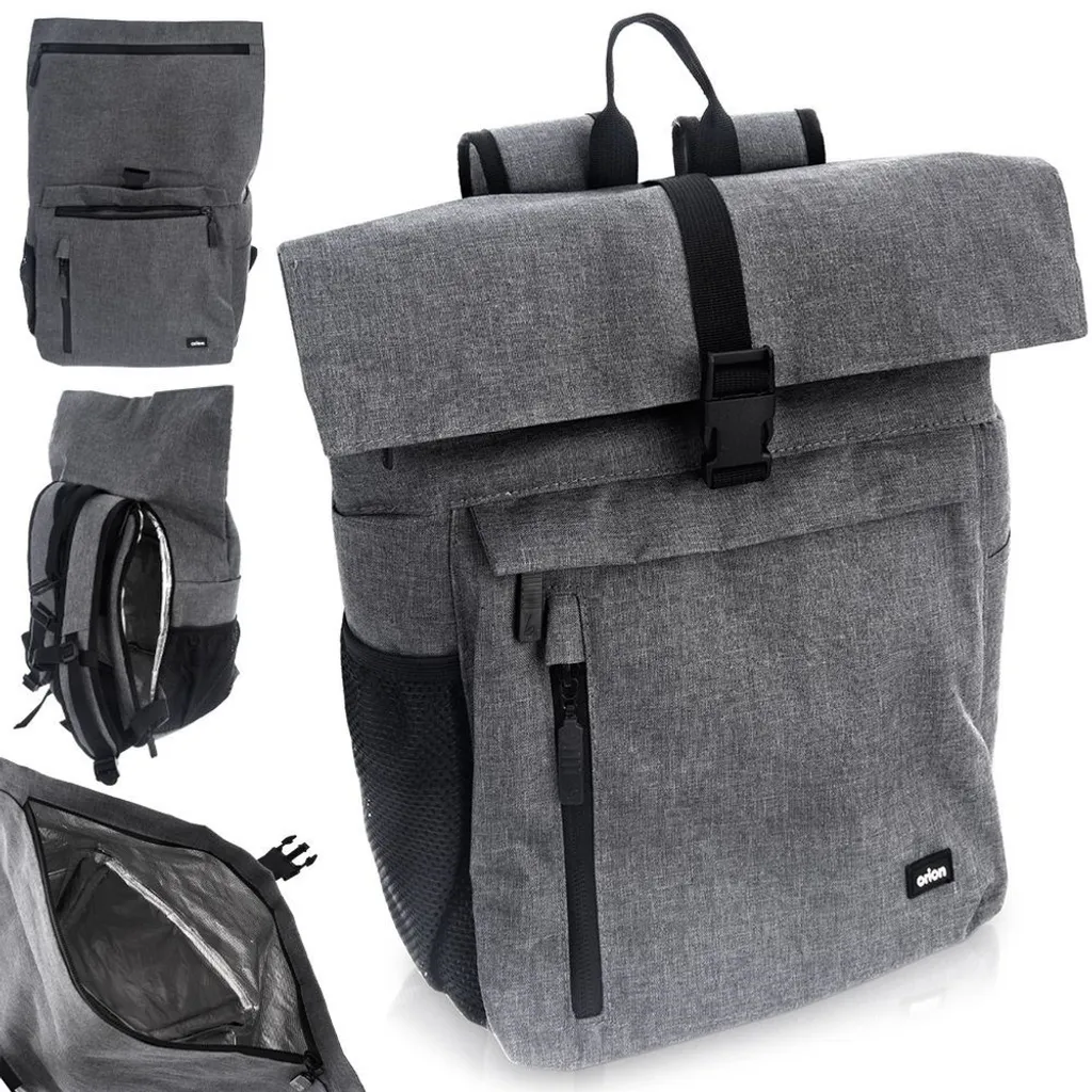 Orion zaino termico borsa termica borsa termica isolata borsa termica grigio 15 L