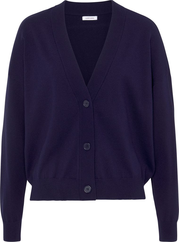 LASCANA Strickjacke marine Größe 32/34