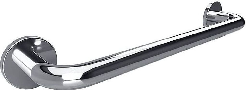 BELP Haltegriff Edelstahl poliert mit Abdeckung 580x80x106 mm, 120 kg Traglast für Bad & WC >> zum Bohren