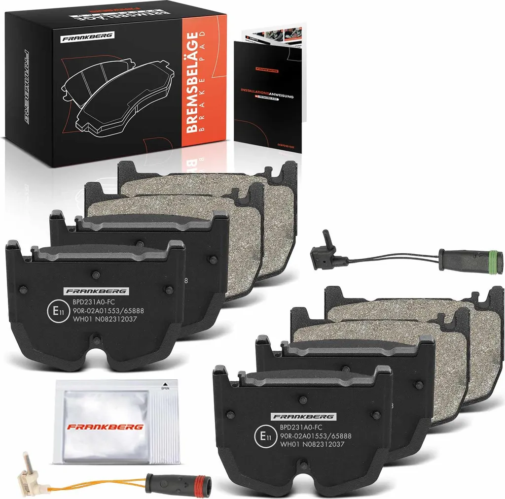 Stop aux Sifflements : Plaquettes de Frein Avant Mercedes W211 W221