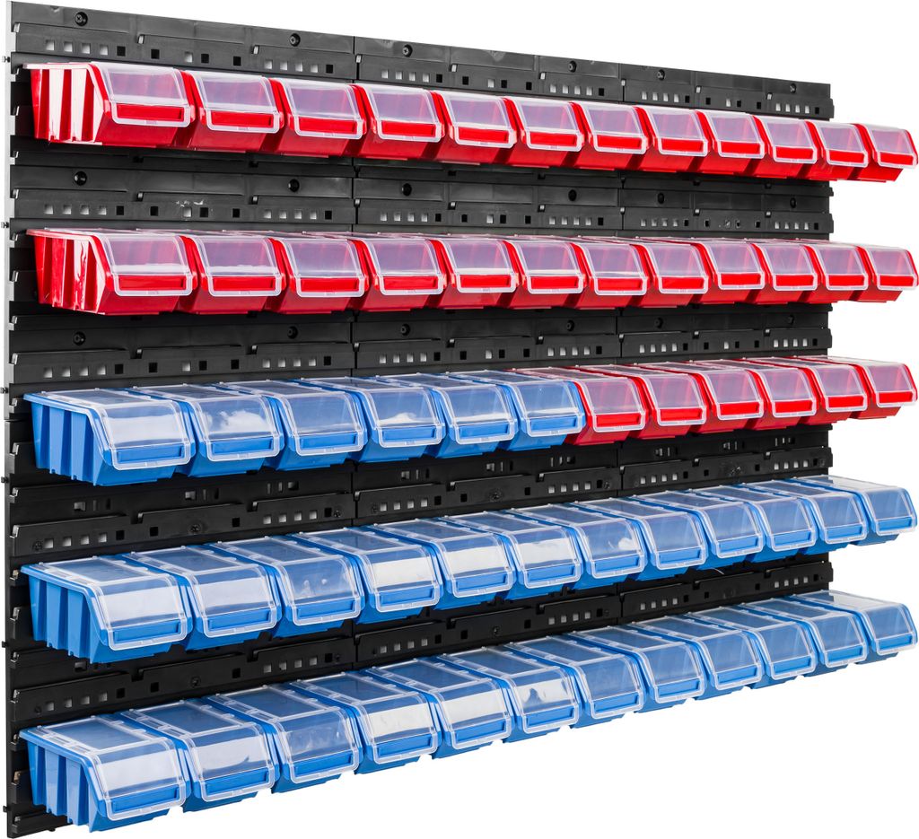 Bacs gerbables panneaux muraux avec bacs Étagère de tri 60 Image du produit 