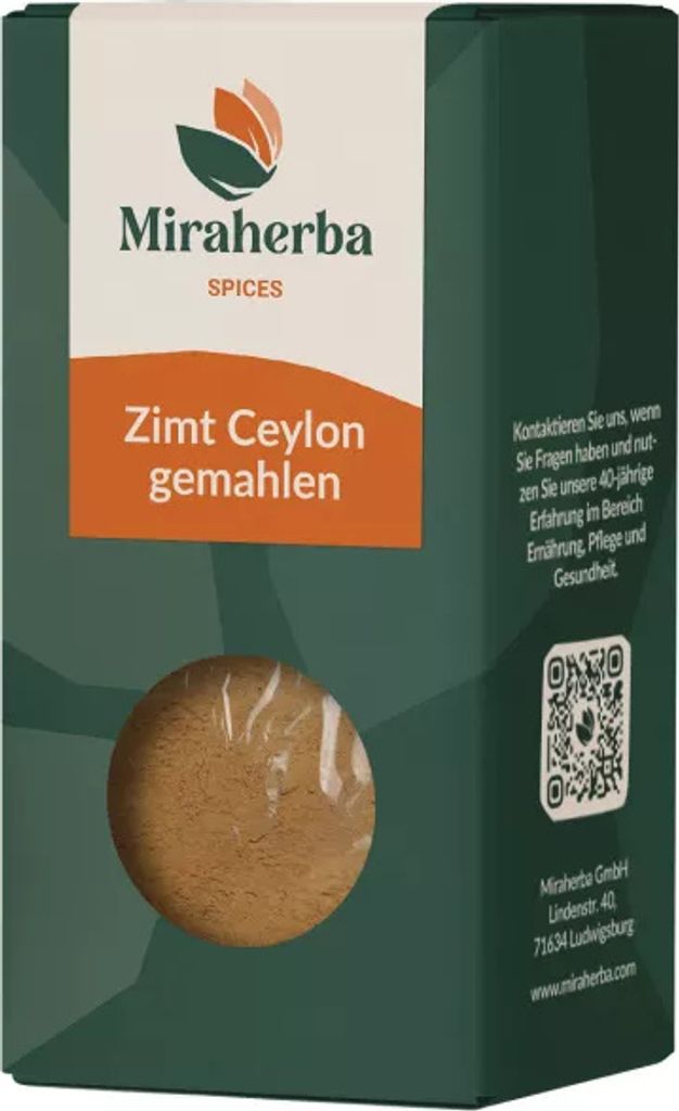 Miraherba - Zimt Ceylon gemahlen - 50g