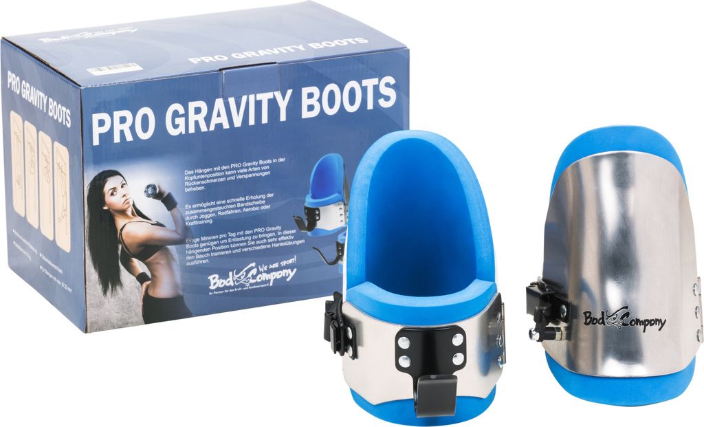 Gravity Boots für ein intensiveres Workout blau