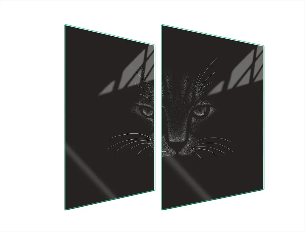 Protezione Piano Induzione 70x52 Cat | Vetro Temperato Antigraffio