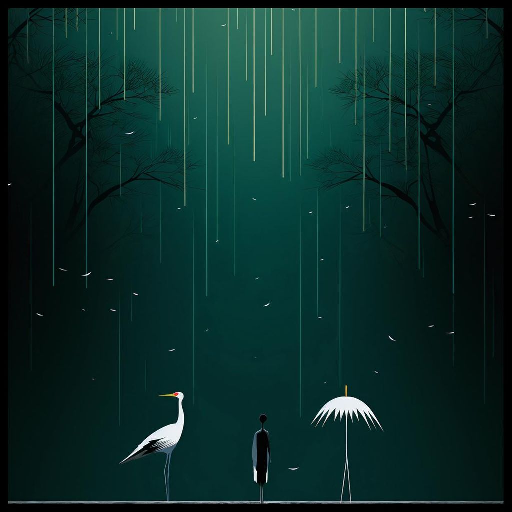 Plakat 60x60cm Nachtträume