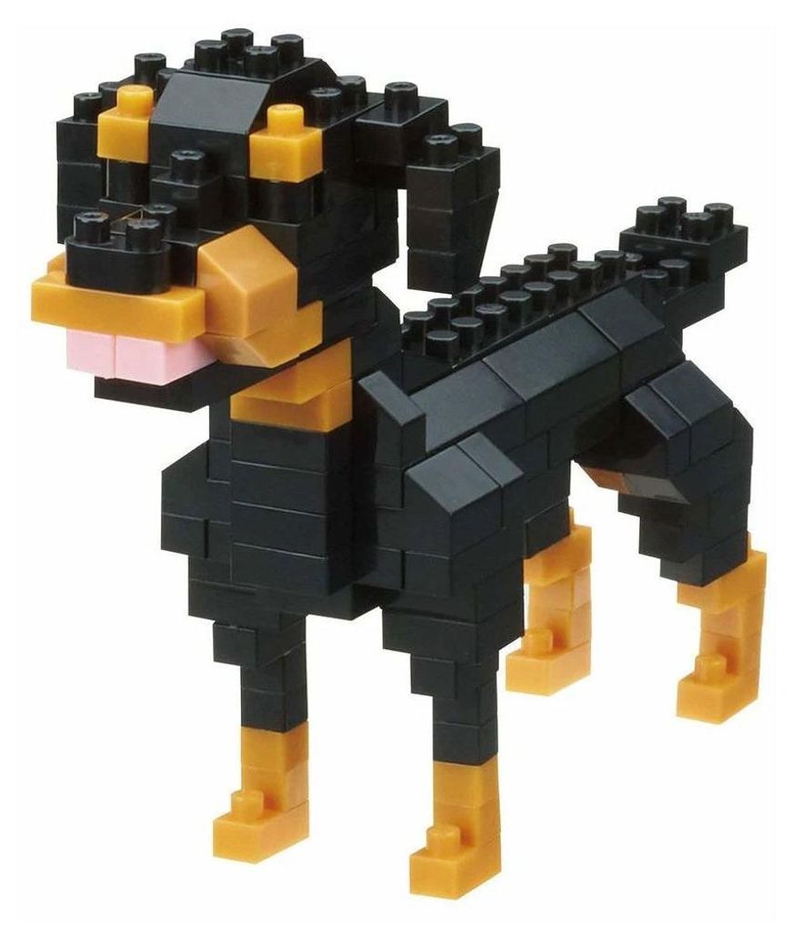 Jeu de construction Nano Block Rottweiler - 140pcs. Image du produit 