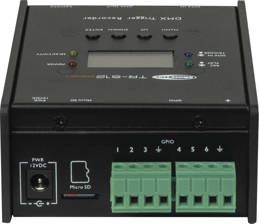 Showtec TR-512 : Déclencheur DMX de secours contre Panne Console