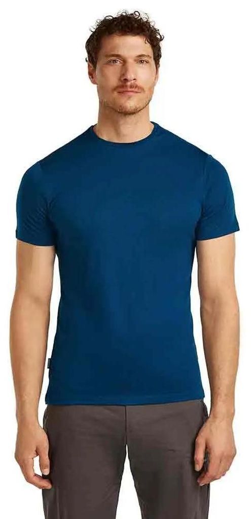 Icebreaker Merino 125 Cool-lite Sphere Iii Kurzarm-t-shirt Blau L Mann Blau L