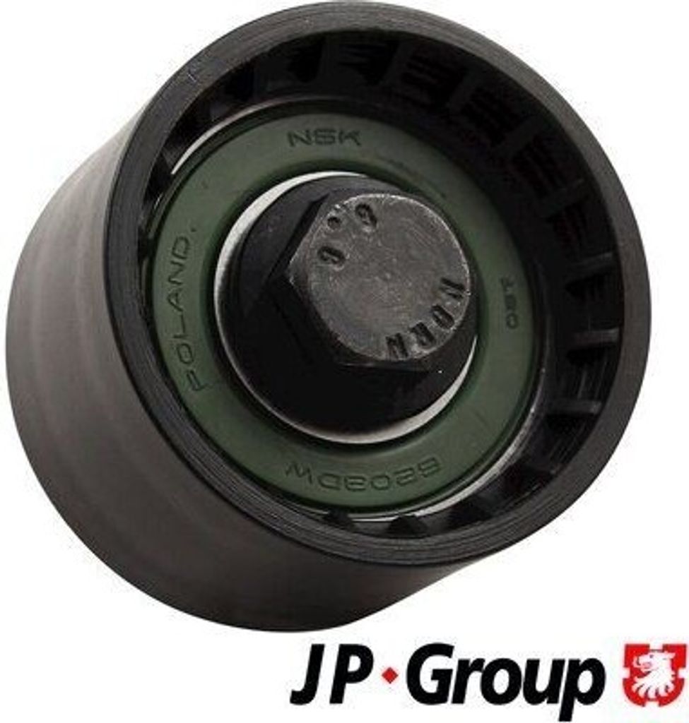 JP GROUP 1512202500 Umlenkrolle Zahnriemen Ø47mm für FORD FOCUS (DAW, DBW) TRANSIT CONNECT (P65, P70, P80) MAVERICK MONDEO II Kombi (BNP) MONDEO II
