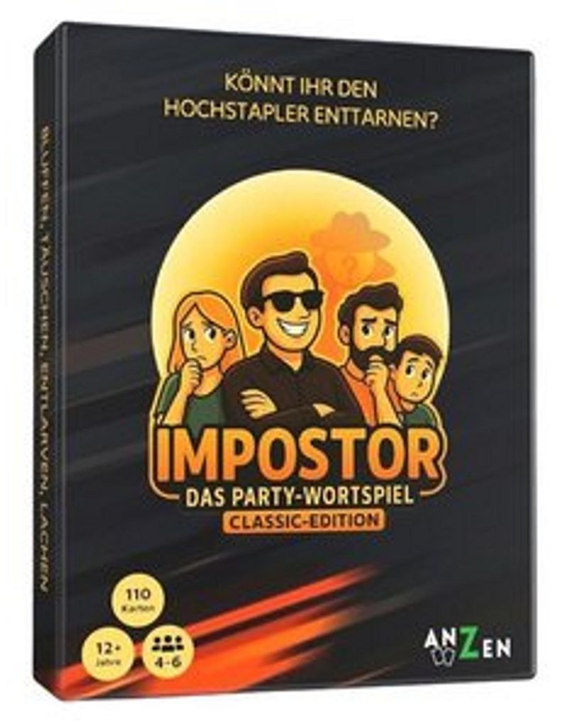 Carletto Impostor, Kartenspiel, Party, 12 Jahr(e) Produktbild 