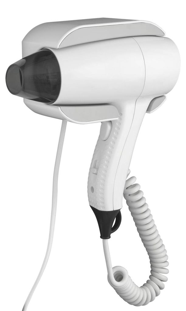 Phon da parete 1200 W bianco con corpo in ABS | Tramontana Immagine del prodotto 