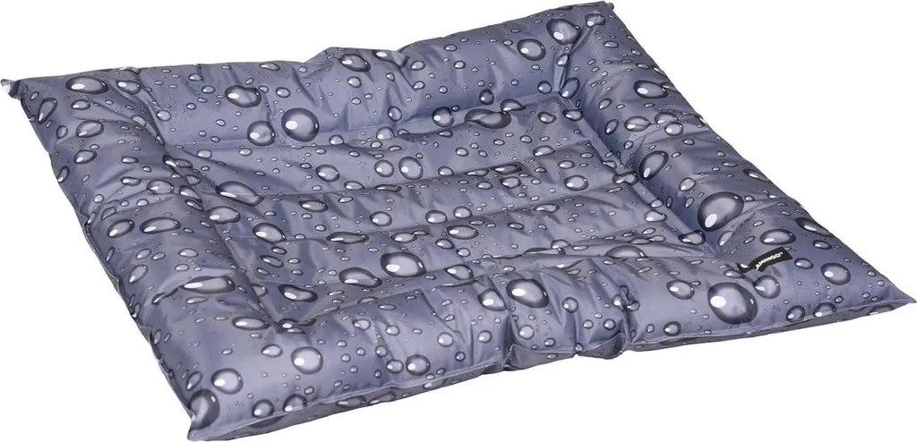 Flamingo Bed Fresk Drop Gris - Lit Réfrigérant pour Chien 56 x 66 cm