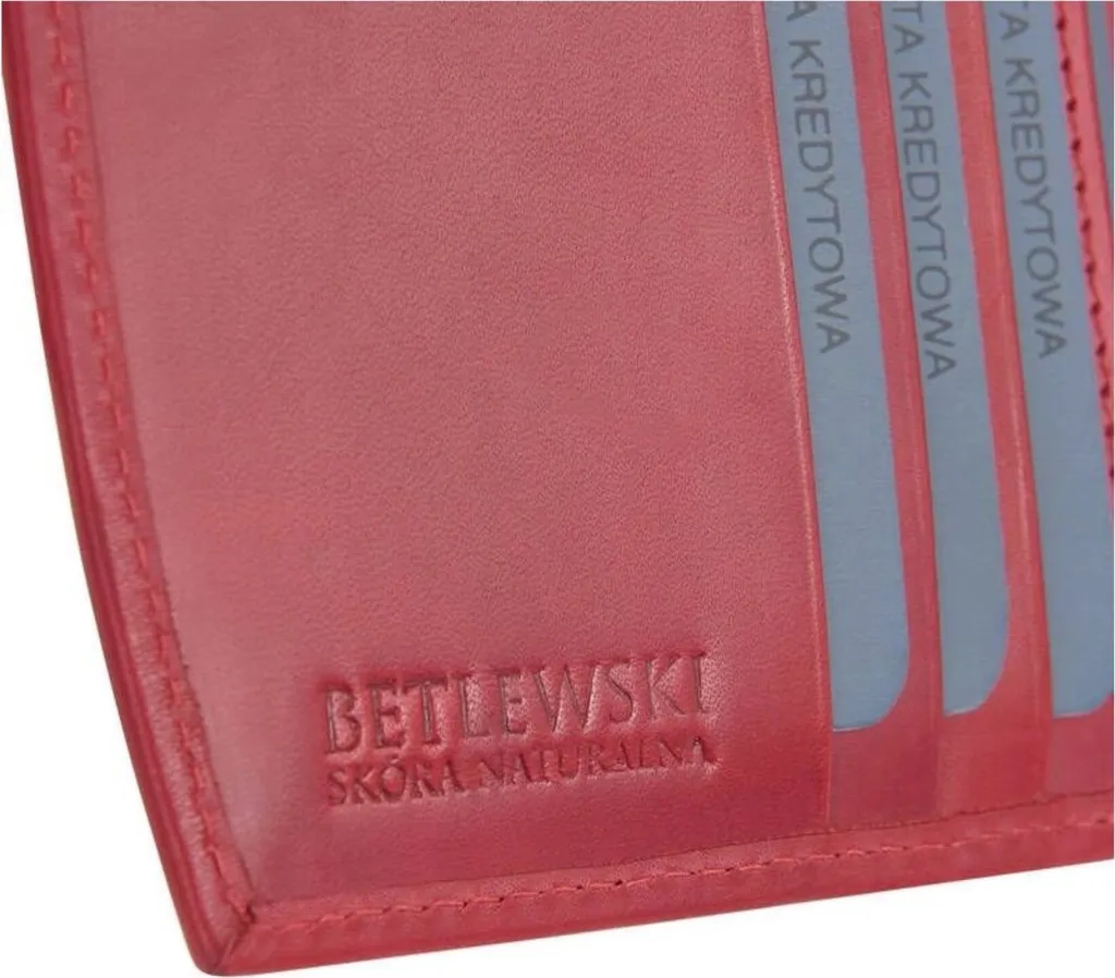 Portafogli Betlewski BPDNVTC319RED58590 - 5