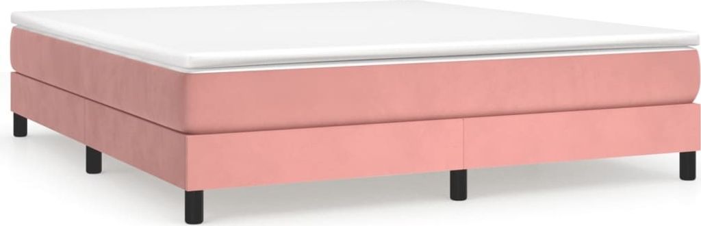 Cadre de lit Rosa 180x200 cm velours Image du produit 