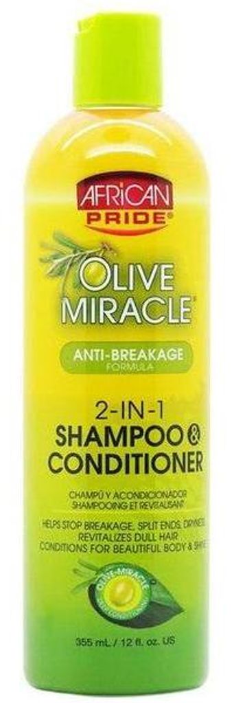 African Pride Olive Miracle Anti Breakage 2w1 szampon i Zdjęcie produktu 
