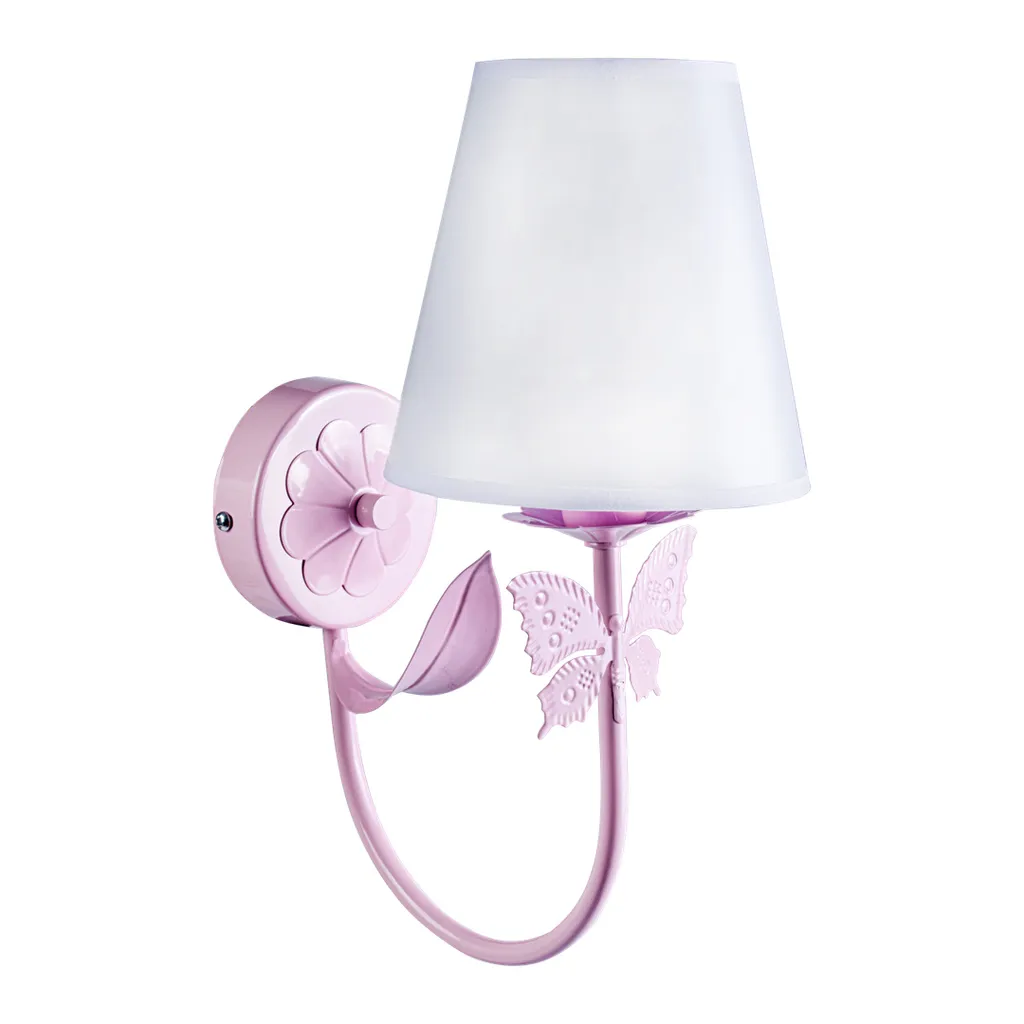 Lampe murale enfant rose et luminaire Shinkit I pour veilleuse de nuit