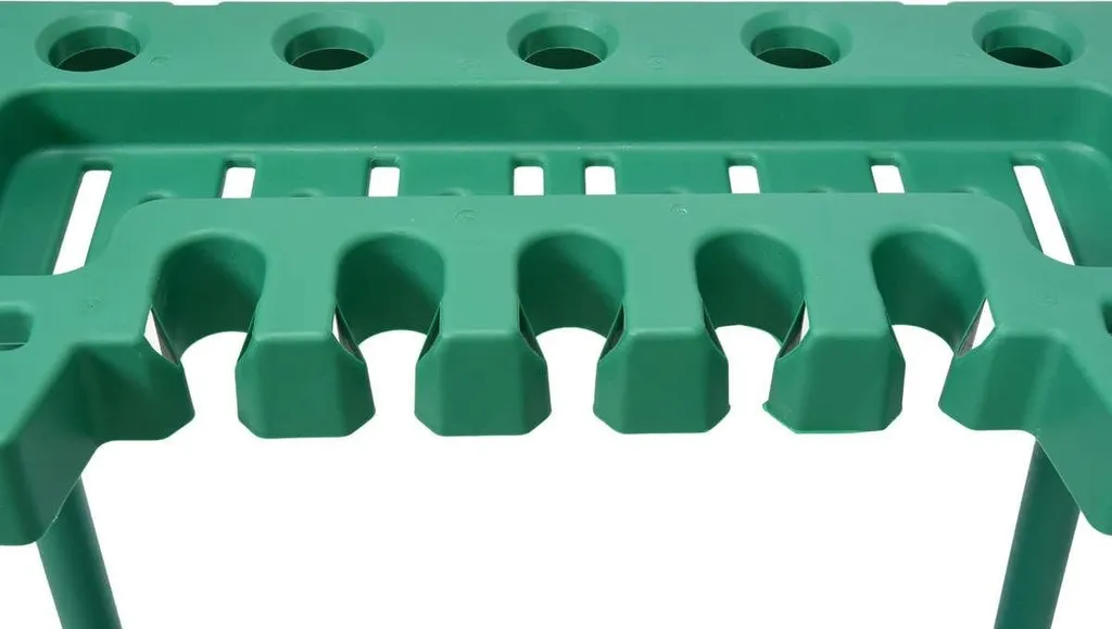 Organizer Attrezzi Giardino Flo 84x74x35 cm | Porta Attrezzi Plastica 45kg - 7