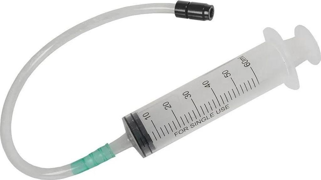 M-wave Tubeless Spritze Durchsichtig  Durchsichtig One Size Produktbild 