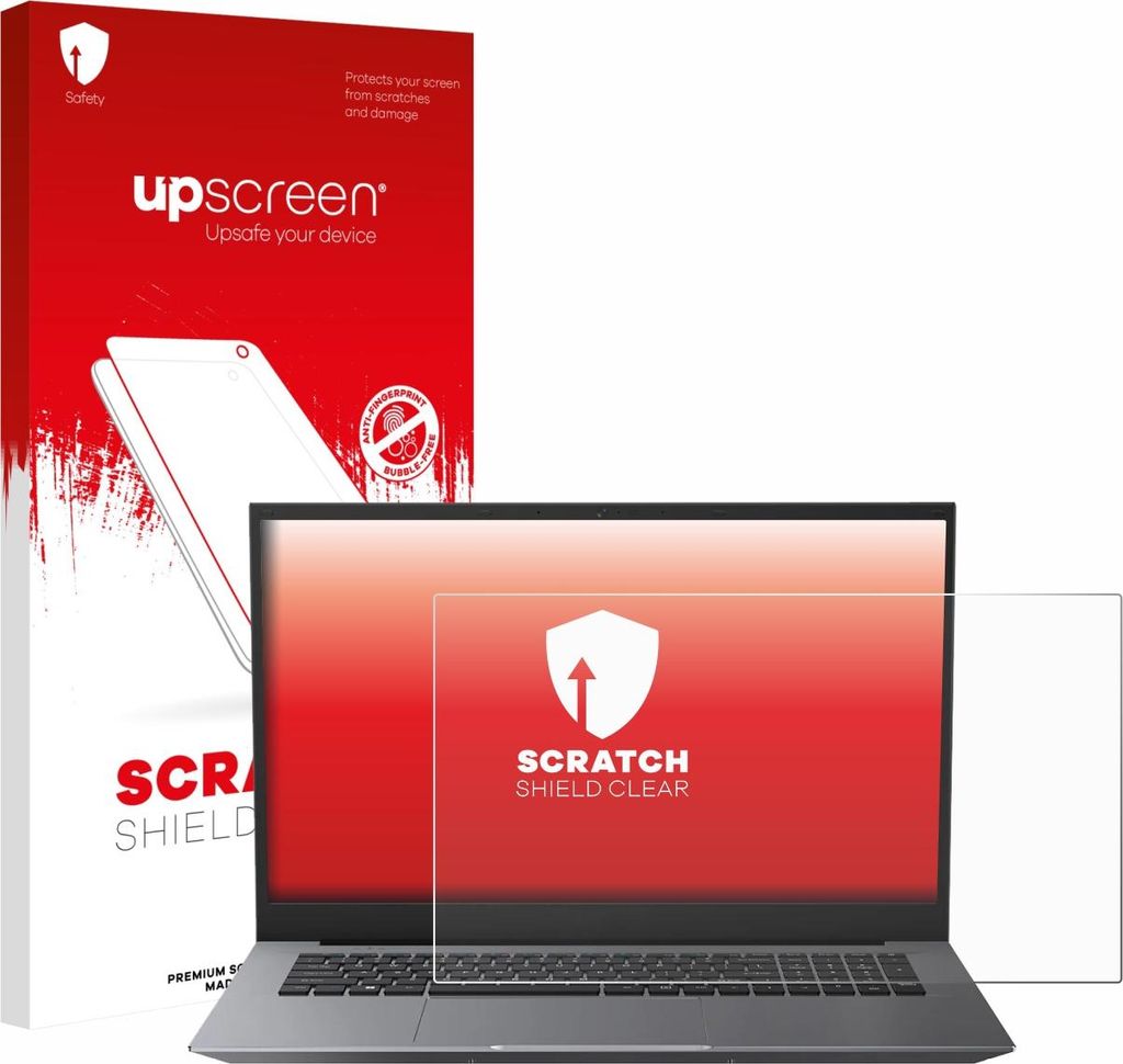 upscreen Schutzfolie für Blackview Acebook 10 18.5" Displayschutz Displayschutzfolie Folie Klar Transparent