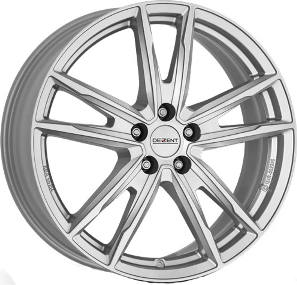 Jantes DEZENT KF Silver 7x18 5x114.3 ET35 au design élégant et épuré