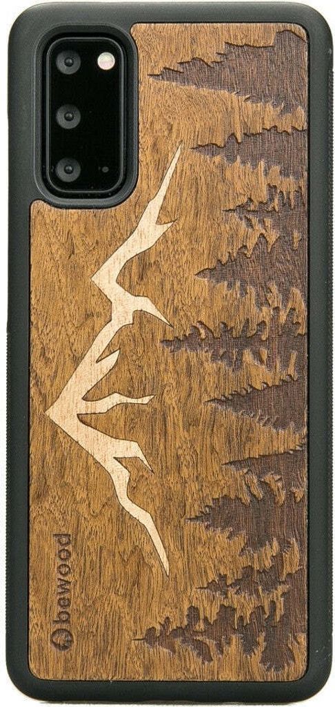 Holzhülle Bewood für Galaxy S20, Imbuia-Gebirge