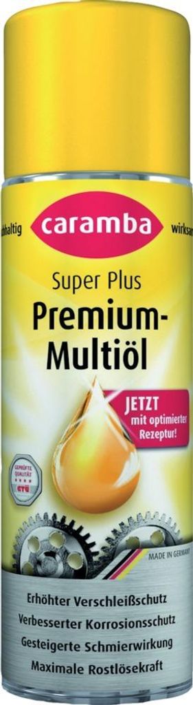A spray can of Caramba Multi-Oil.