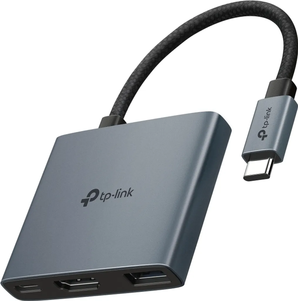 TP-Link UH3020C Hub USB Type-C 3 ports ultra compact en aluminium gris