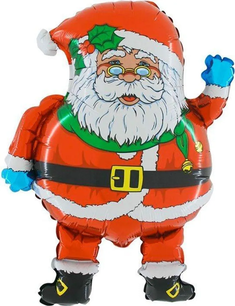 Offerta Palloncino Babbo Natale 21 pollici - Decorazione Economica