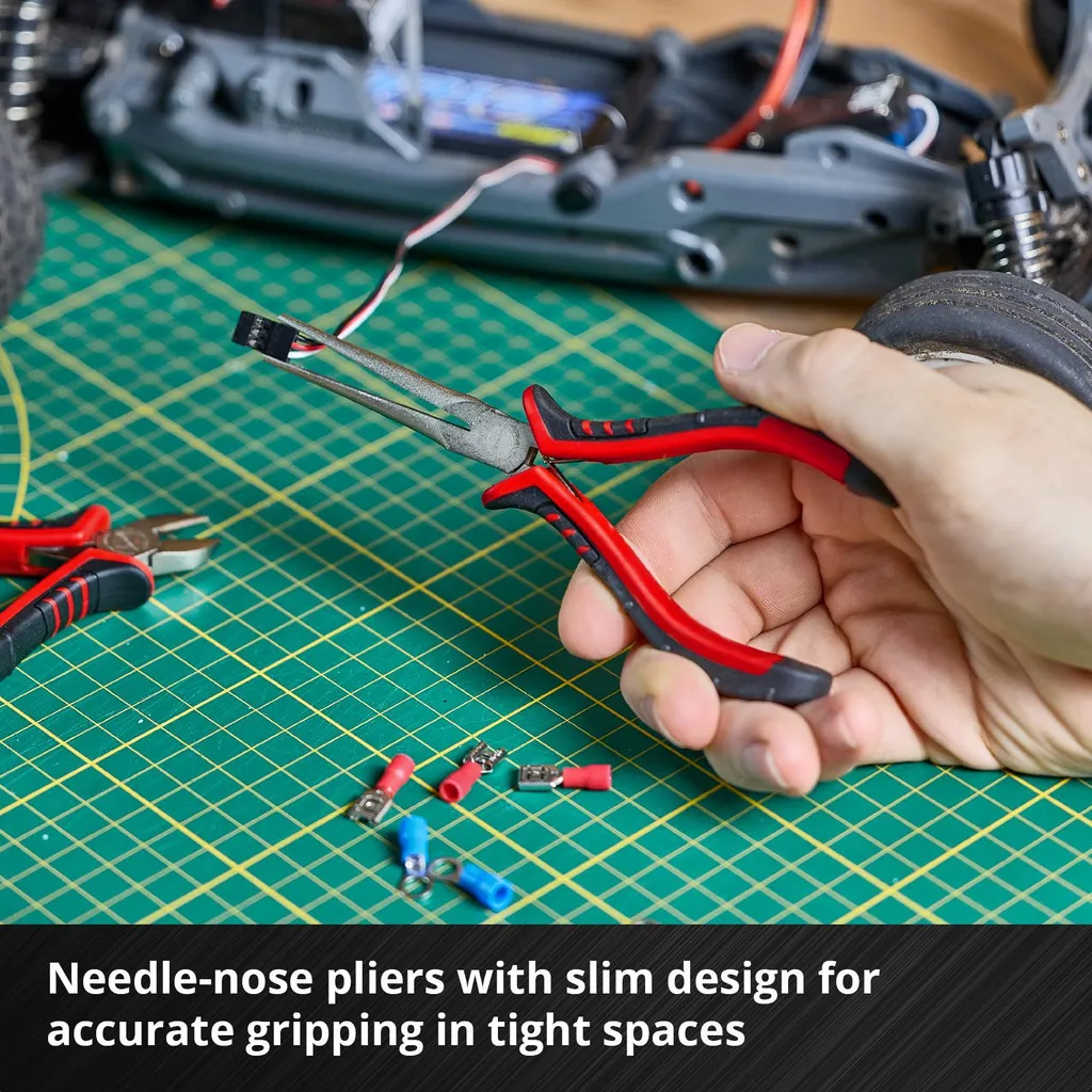 Organisez votre mallette E-Case avec l'insert 8 pinces de précision Einhell - 6