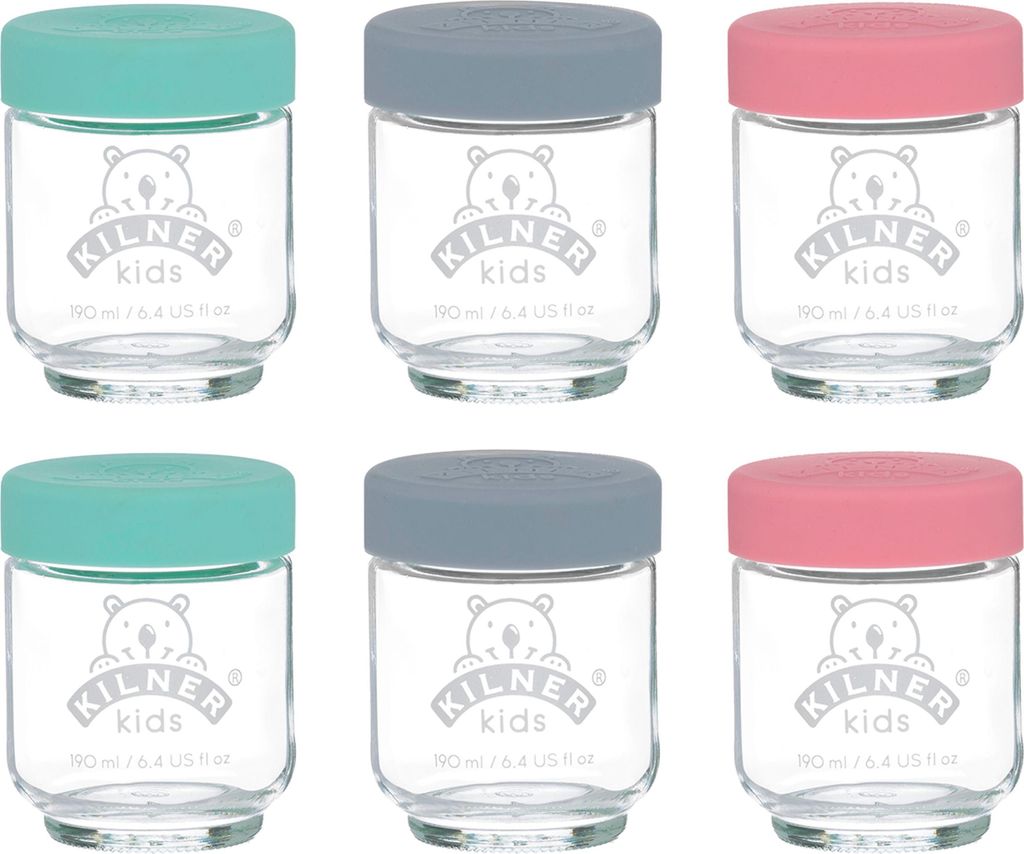 Kilner 65025017, Behälter, Rund, 0,19 l, Mehrfarbig, Produktbild 