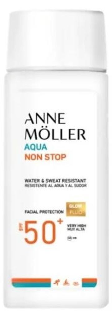A.Moller Non Stop Aqua SPF50 75 ml Glow Produktbild 