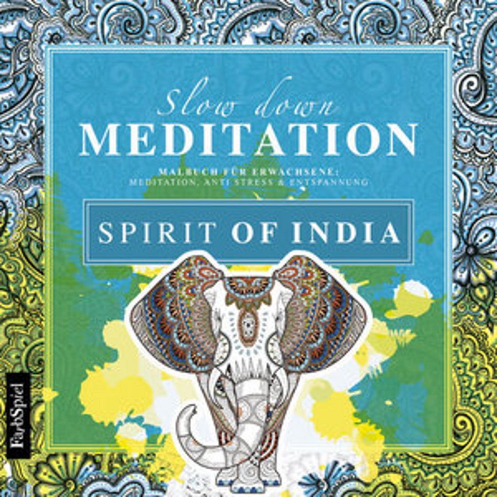 Malbuch Erwachsene Entspannung: Spirit of India - Mit Obrázek produktu 