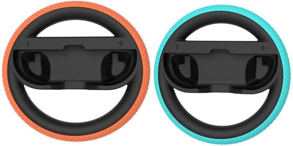 Für Nintendo Switch 2 Joy-Con Lenkrad Paar mit Anti-Rutsch-Partikeln