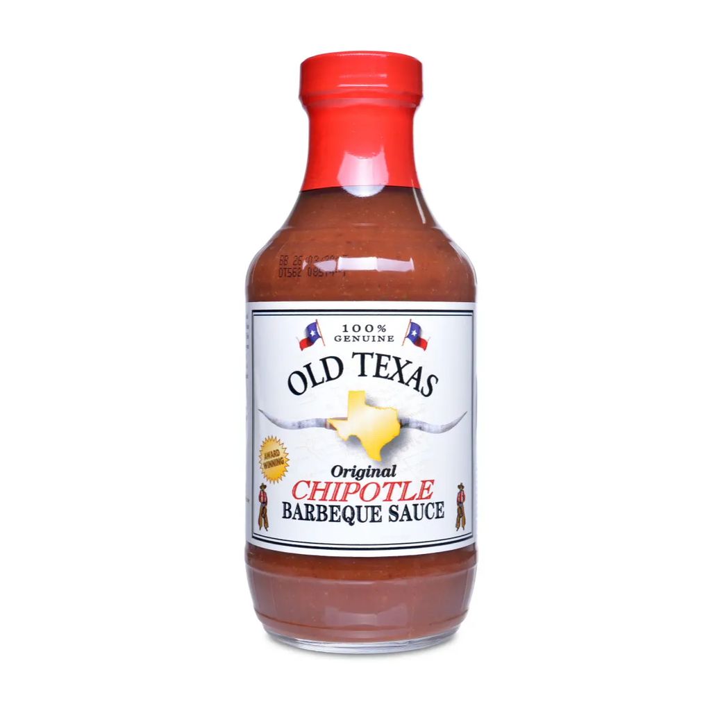 Old Texas Traditionelle Chipotle BBQ Sauce im Texan Style Zdjęcie produktu 