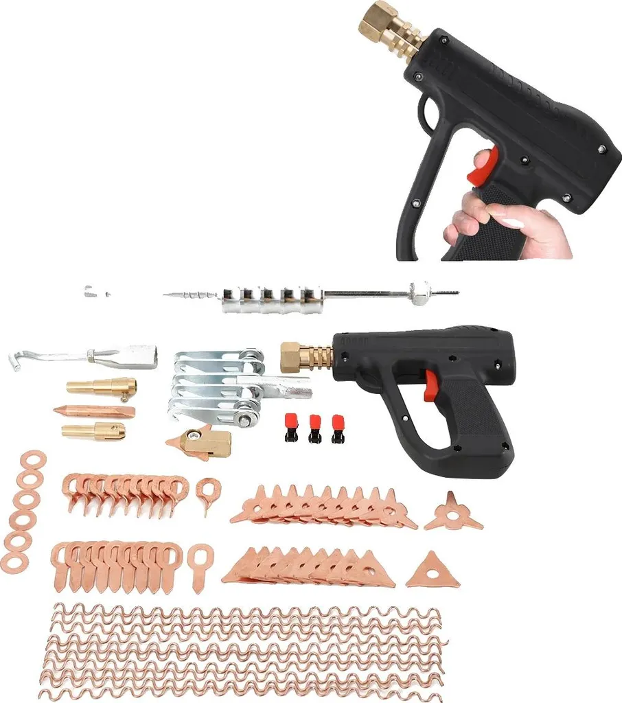 Réparer vos pneus facilement avec ce kit dégonflage 66 pièces en inox