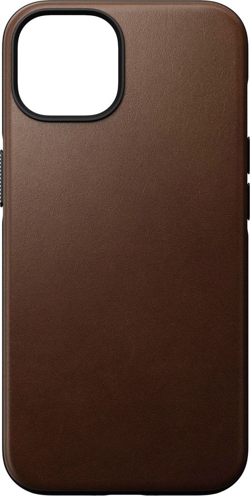 Nomad Modern Leather Case iPhone 14 Rustic Brown