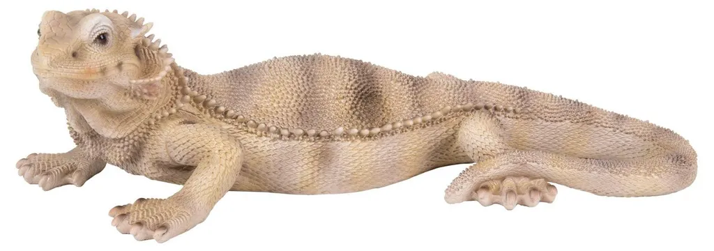 Figurine dragon barbu Zoo Pet Pals en résine avec finitions ultra-réelles