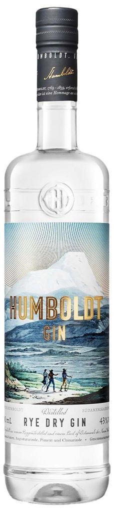 Humboldt Rye Dry Gin 700ml 43% Vol. Produktbild 