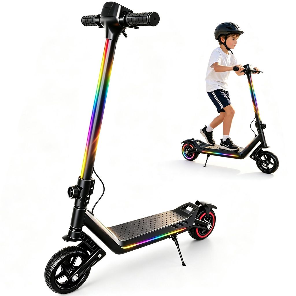 Elektroroller Kinder 6-12 Jahren, Elektroscooter 130W, Produktbild 