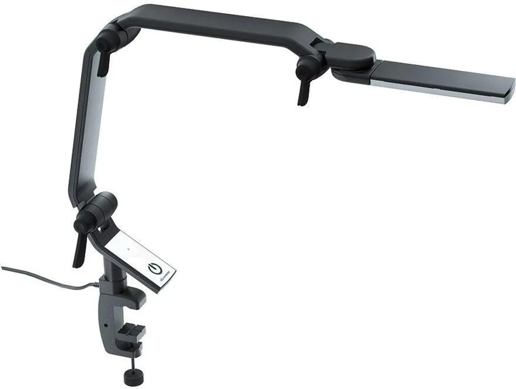 Schweizer Multilight Pro : Lampe à Pince LED Blanc Chaud Ergonomique
